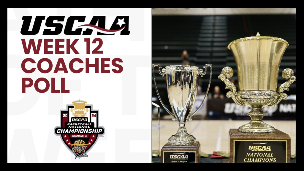 Week 12 USCAA Men's and Women's Basketball Coaches Poll