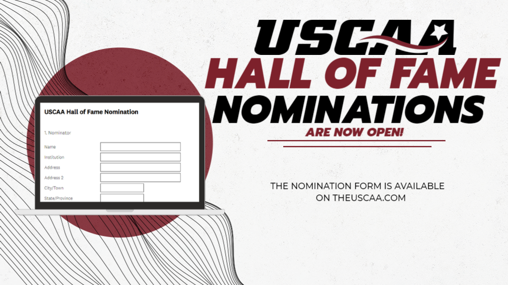 Nominations Being Accepted for United States Collegiate Athletic Association (USCAA) Hall of Fame